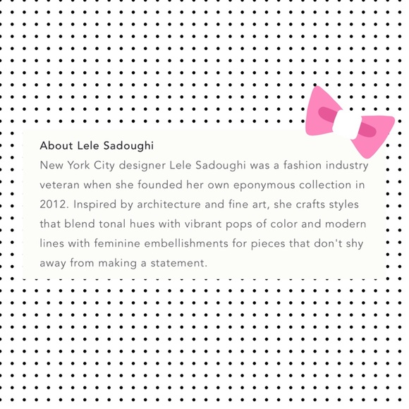 NWT Lele Sadoughi - Ivory Crystal Padded Headband - Picture 12 of 13